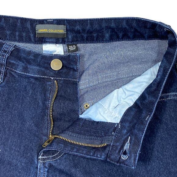 Bermuda Jean‎ Shorts Women's Sz 32" Cutoffs Stretch Denim Modest Retro Grunge - Picture 4 of 6